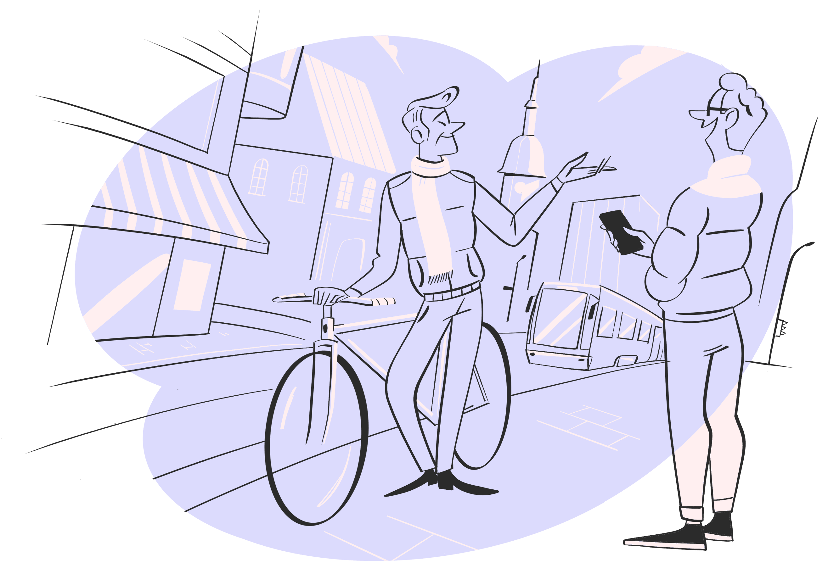 Illustrasjon av rådgivning